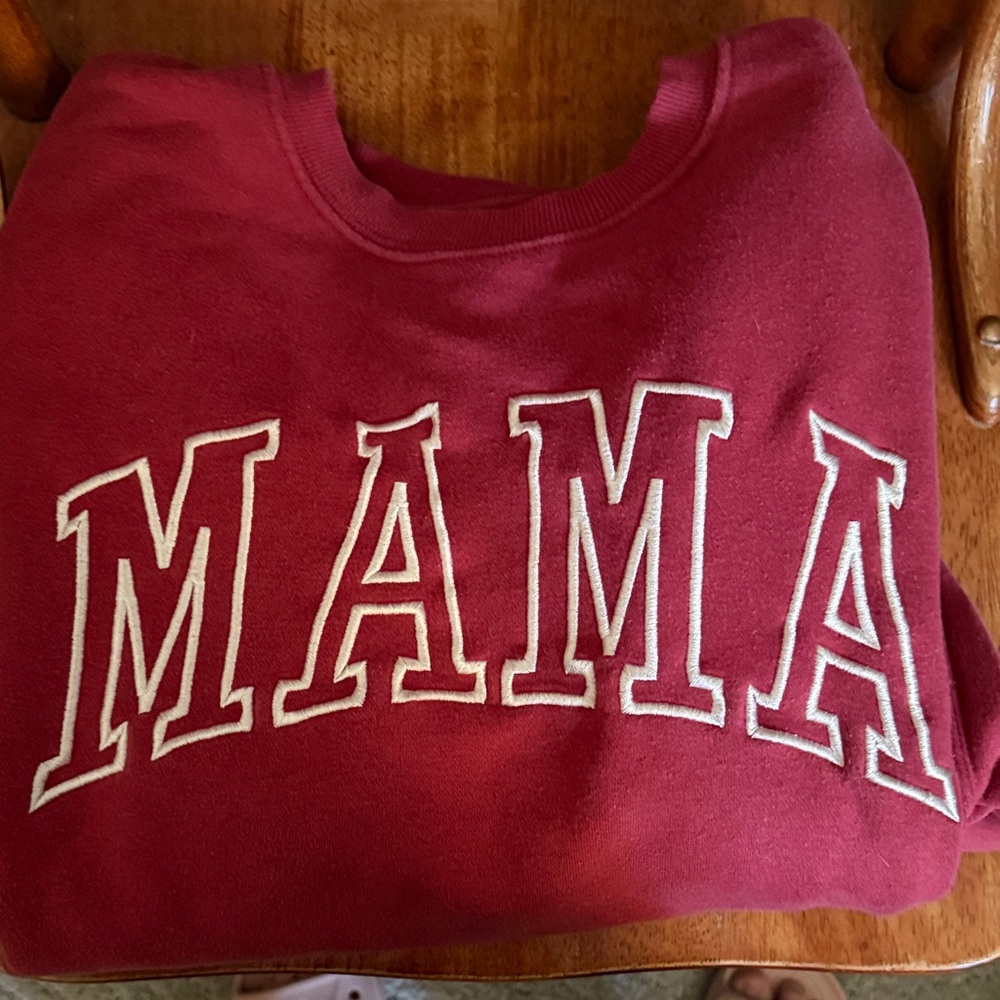 State of Mind Maroon 'MAMA' Sweatshirt